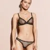 Fleur Du Mal Sheer Tulle Thong