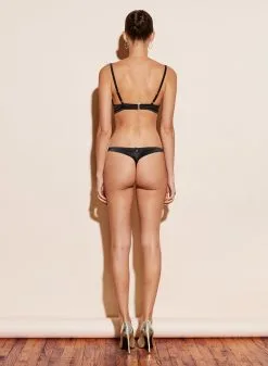 Fleur Du Mal Magnolia Lace Unlined Demi Bra -Lingerie Store 190619 FLEURDUMAL SHOT 11 1114