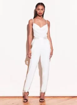 Fleur Du Mal Cowl Neck Spaghetti Strap Cami -Lingerie Store 190930 FLEURDUMAL SHOT 18 3174full