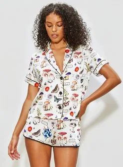 Fleur Du Mal Pajama Short