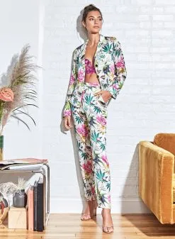 Fleur Du Mal Botanical Bedroom To Boardroom Pant