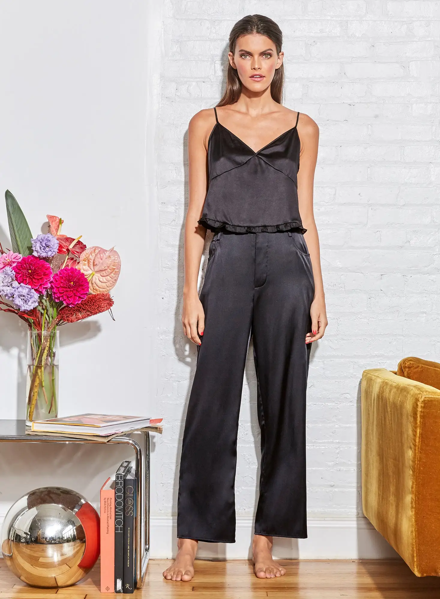 Fleur Du Mal Washable Silk Cami 2 Fleur Du Mal Washable Silk Cami - Image 2