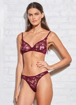 Fleur Du Mal Magnolia Lace Thong -Lingerie Store 201020 FLEURDUMAL Shot 16 1816crop