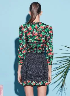 Fleur Du Mal Polka Dot Love Bound Skirt -Lingerie Store 201208 FLEURDUMAL SHOT 03 0464crop