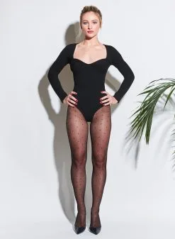 Falke Dot 15 Den Tights -Lingerie Store 201217 FLEURDUMAL SHOT 03 0393full