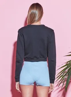 Fleur Du Mal Knit Rib Short -Lingerie Store 210112 FLEURDUMAL SHOT 21 3366crop