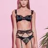 Fleur Du Mal Frankie Lace Balconette Bra