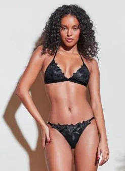 Fleur Du Mal Lily Triangle Bikini Top