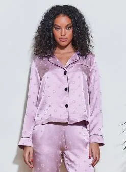 Fleur Du Mal Fleur PJ Top -Lingerie Store 210405 FLEURDUMAL SHOT 51 7773crop