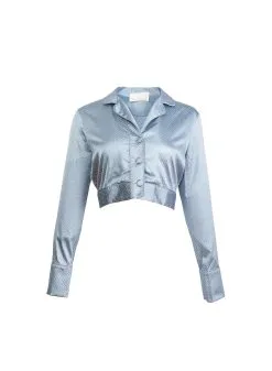 Fleur Du Mal Rhinestone Cropped Top -Lingerie Store 220413 FDM FLATS7002flat1