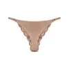 Fleur Du Mal Charlotte Lace Seamless String Cheeky
