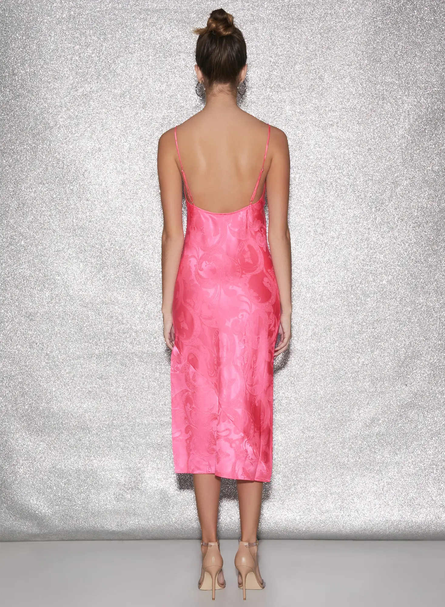 Fleur Du Mal Jacquard Slip Dress 6 Fleur Du Mal Jacquard Slip Dress - Image 6