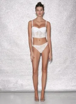 Fleur Du Mal Bouquet Lace Cheeky -Lingerie Store FDM 010623 1 02894full