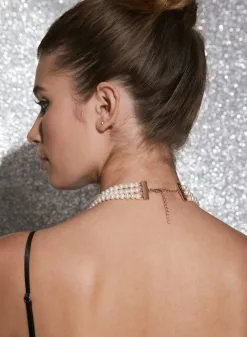 Fleur Du Mal Pearl Choker -Lingerie Store FDM 010623 1 03203full