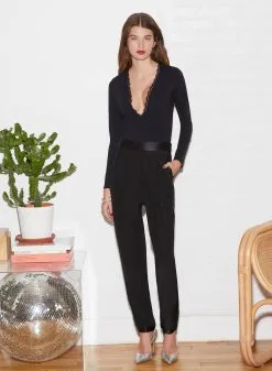 Fleur Du Mal Tuxedo Pants -Lingerie Store FDM 011222 1 5837full