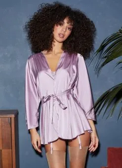 Fleur Du Mal Angel Sleeve Robe