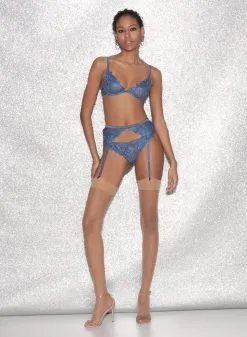 Fleur Du Mal Denim Lily Embroidery Hipster Thong -Lingerie Store FDM 021523 0009full 3abb7231 ba66 4f10 9605 80ecbb455e08