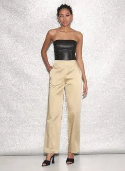 Fleur Du Mal Strapless Tailored Jumpsuit -Lingerie Store FDM 021523 0025full