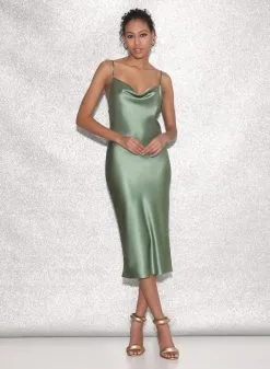 Fleur Du Mal Cowl Neck Slip Dress -Lingerie Store FDM 021523 0058full