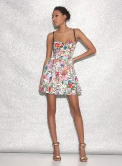 Fleur Du Mal So Money Bustier Dress