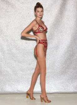 Fleur Du Mal Roses & Thorns Garter -Lingerie Store FDM 041222 1 0377full 4ce49293 680e 4831 a940 9f4c245bdfd3