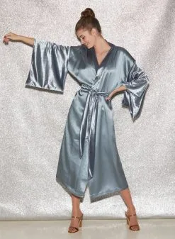 Fleur Du Mal Velvet & Silk Robe 15 Fleur Du Mal Velvet & Silk Robe -Lingerie Store FDM 041222 1 1569full