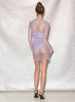 Fleur Du Mal Rhinestone Fishnet Mini Skirt 15 Fleur Du Mal Rhinestone Fishnet Mini Skirt -Lingerie Store FDM 041222 1 3682full