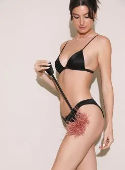 Fleur Du Mal Feather Tickler & Riding Crop -Lingerie Store FDM 042823 1 11093full