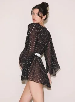 Fleur Du Mal Angel Sleeve Robe -Lingerie Store FDM 042823 1 6954full