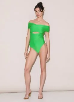 Fleur Du Mal Wrap Front Bodysuit