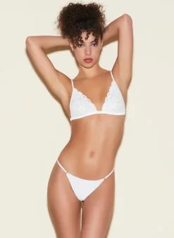 Fleur Du Mal Charlotte Triangle Bra -Lingerie Store FDM 050322 1 0240crop