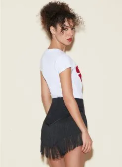 Fleur Du Mal Fleur Lips Tee -Lingerie Store FDM 050322 1 3723full