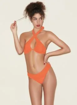 Fleur Du Mal Smocked Cheeky Bikini Bottom -Lingerie Store FDM 050322 1 3965full 0c47e081 4a78 4bb6 9efb f3aad912ec46