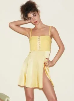 Fleur Du Mal Hook & Eye Bustier Dress -Lingerie Store FDM 050322 1 4100full