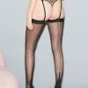 Fleur Du Mal Back Seam Thigh High Stocking