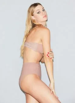 Fleur Du Mal Charlotte High Waist Bottom -Lingerie Store FDM 070622 4764full