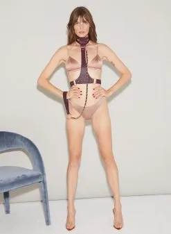 Fleur Du Mal Leather Harness -Lingerie Store FDM 090722 1 1319full