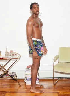 Fleur Du Mal Botanical Unisex Boxer Short -Lingerie Store FDM 102221 1 2287full