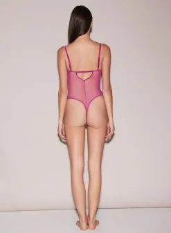 Fleur Du Mal Queen Of Hearts Bodysuit -Lingerie Store FDM 111522 11696full