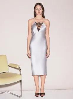 Fleur Du Mal Margot Slip Dress -Lingerie Store FDM 111522 9968full