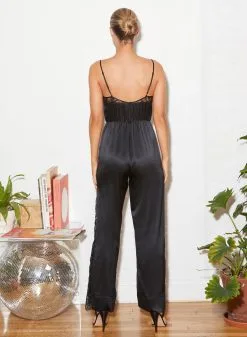 Fleur Du Mal Silk And Lace Jumpsuit -Lingerie Store FDM 111821 1 3633full