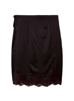 Fleur Du Mal James Lace Slip Skirt 9 Fleur Du Mal James Lace Slip Skirt -Lingerie Store FleurDuMal James Lace Skirt Black
