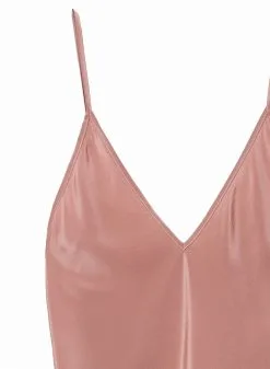 Fleur Du Mal Short V-Neck Slip -Lingerie Store Fleur Du Mal Short V Neck Slip1