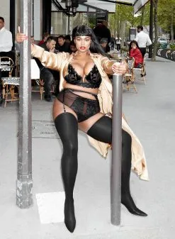 Fleur Du Mal X Precious Lily Garter Belt -Lingerie Store Fleur du Mal x Precious Lee Claire Rothstein 03