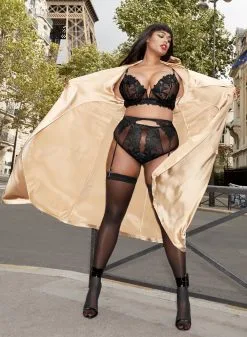 Fleur Du Mal X Precious Lily Garter Belt