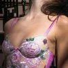 Fleur Du Mal Jardin Embroidery Longline Demi Bra
