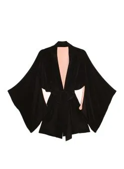 Fleur Du Mal Haori Kimono -Lingerie Store RB0002 0100 1