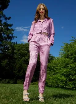 Fleur Du Mal Paisley Jacquard Cropped Top -Lingerie Store SHOT 29 0003web