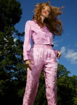 Fleur Du Mal Paisley Jacquard Cropped Top -Lingerie Store SHOT 29 0045web