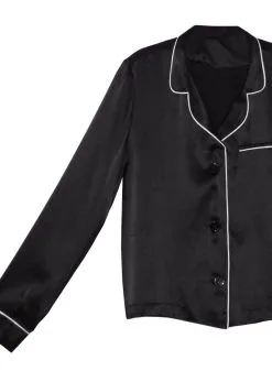 Fleur Du Mal Fleur PJ Top -Lingerie Store TP0061 0100 2